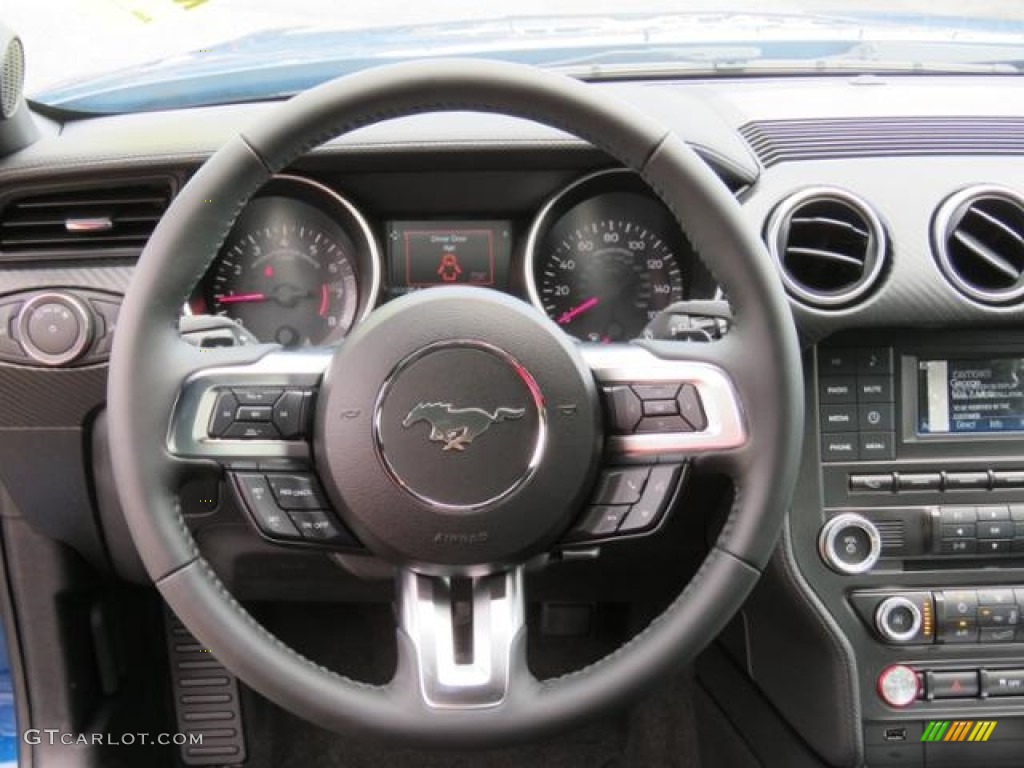 2018 Mustang EcoBoost Fastback - Lightning Blue / Ebony photo #4