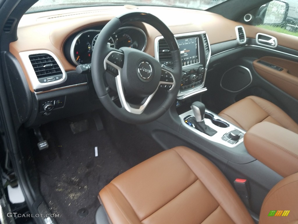 Dark Sienna Brown/Black Interior 2018 Jeep Grand Cherokee Summit 4x4 Photo #127254864