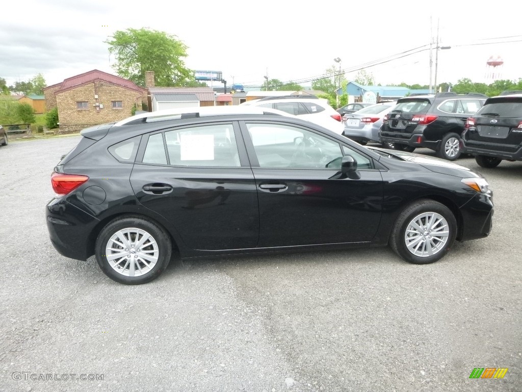 2018 Impreza 2.0i Premium 5-Door - Crystal Black Silica / Ivory photo #3