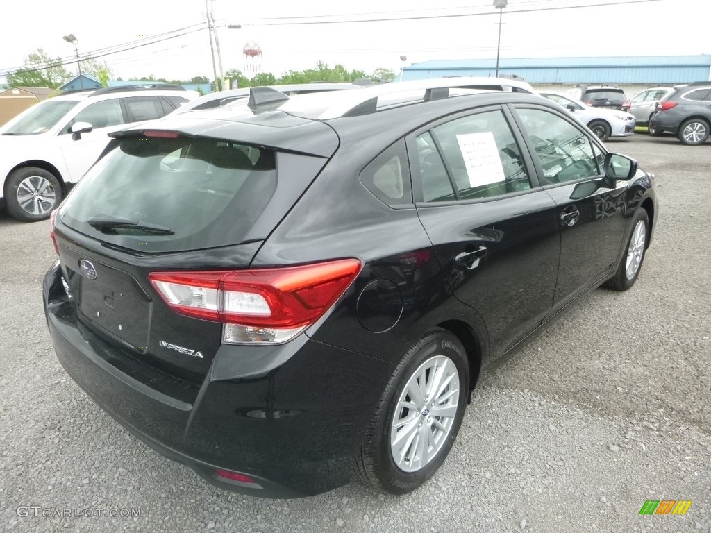 2018 Impreza 2.0i Premium 5-Door - Crystal Black Silica / Ivory photo #4