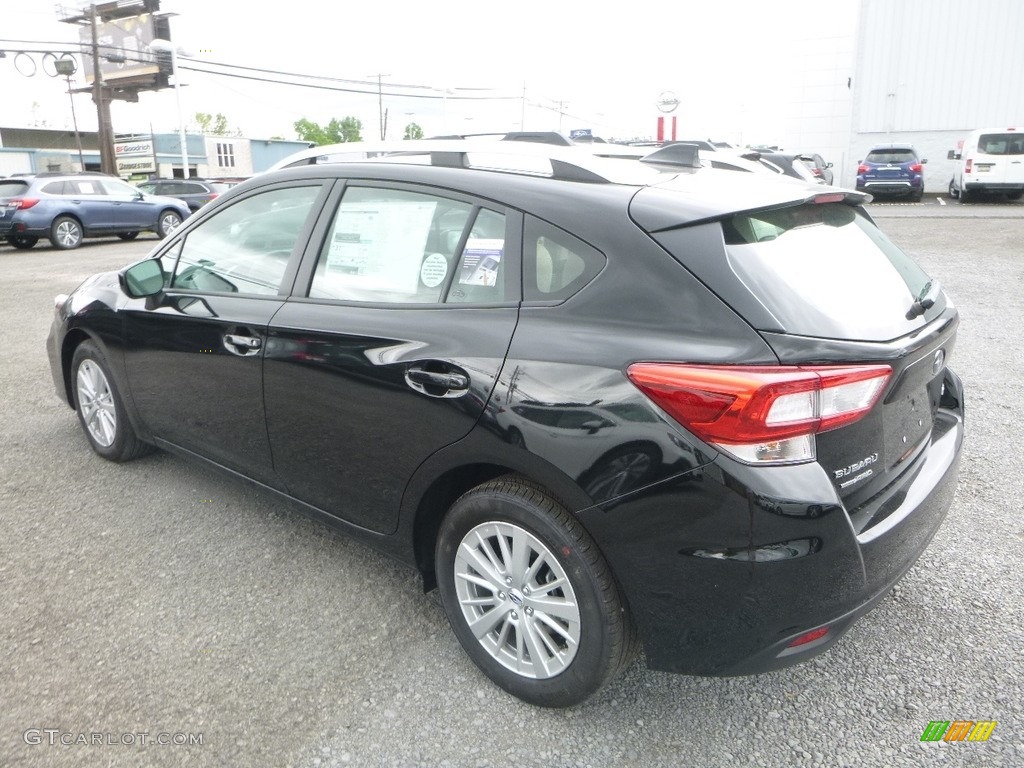 2018 Impreza 2.0i Premium 5-Door - Crystal Black Silica / Ivory photo #6