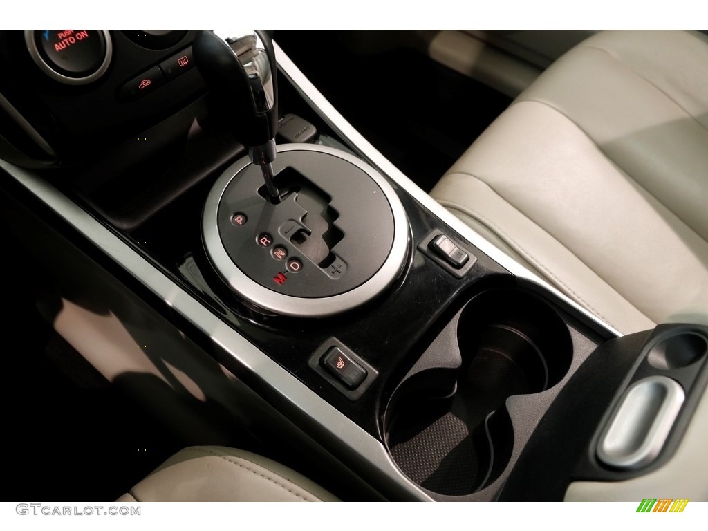 2010 CX-7 s Grand Touring - Crystal White Pearl Mica / Sand photo #14