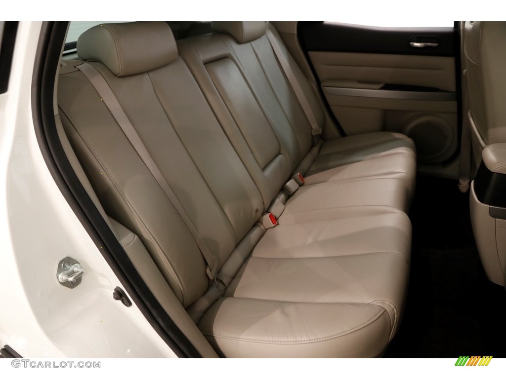 2010 CX-7 s Grand Touring - Crystal White Pearl Mica / Sand photo #16