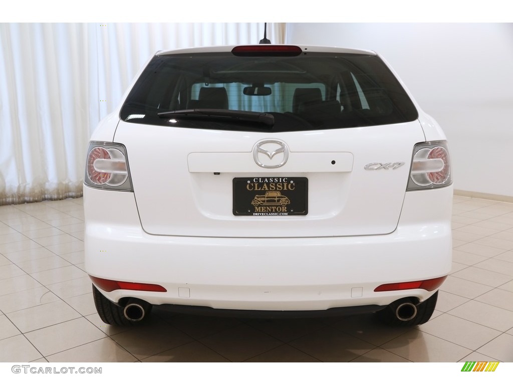 2010 CX-7 s Grand Touring - Crystal White Pearl Mica / Sand photo #18