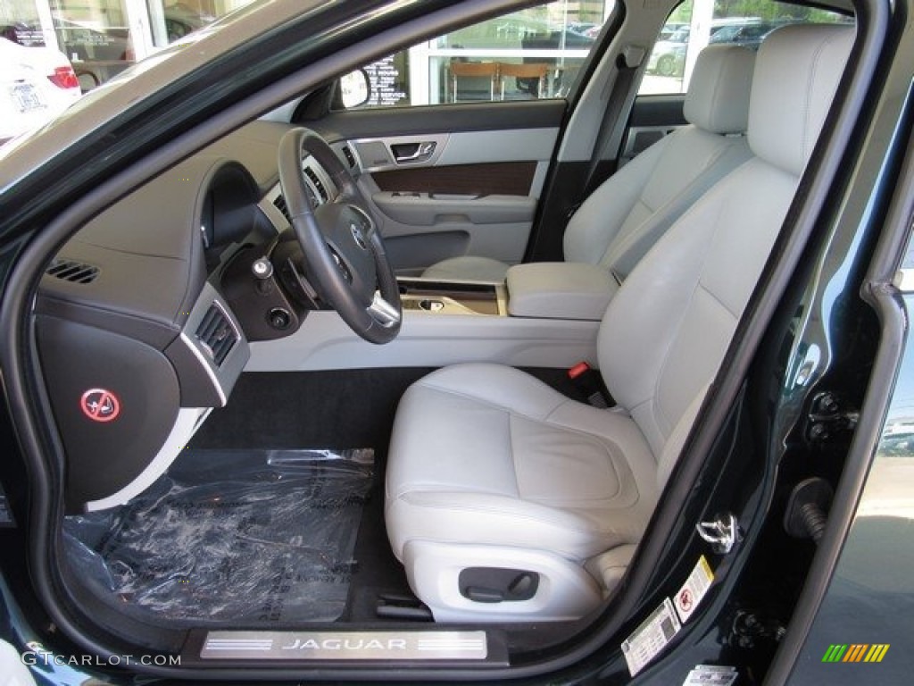 2015 XF 2.0T Premium - British Racing Green Metallic / Dove/Warm Charcoal photo #3