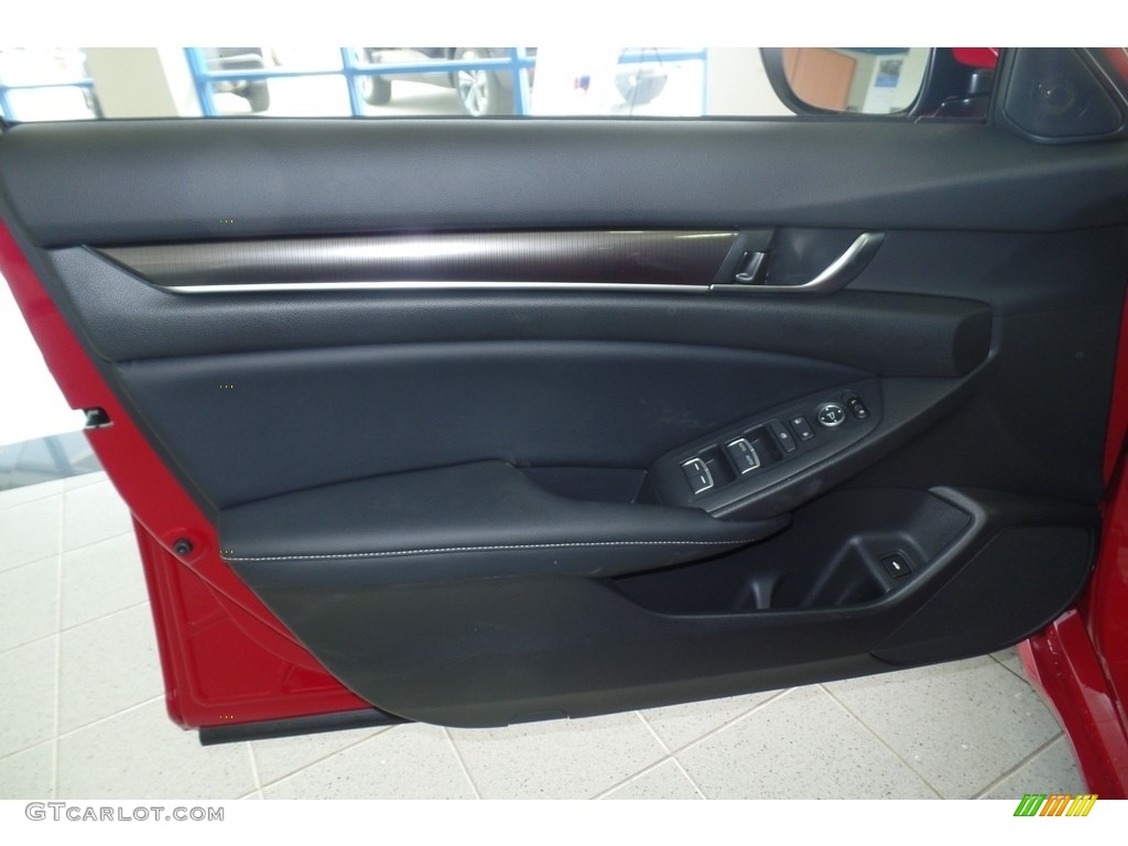 2018 Accord Sport Sedan - San Marino Red / Black photo #9