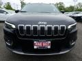 2019 Diamond Black Crystal Pearl Jeep Cherokee Limited 4x4  photo #2