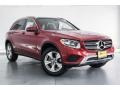 2018 designo Cardinal Red Metallic Mercedes-Benz GLC 300  photo #12