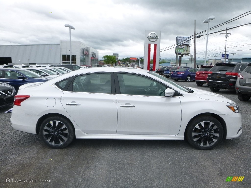 Aspen White 2018 Nissan Sentra SR Turbo Exterior Photo #127265202
