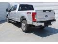 2018 Ingot Silver Ford F250 Super Duty XLT Crew Cab 4x4  photo #6