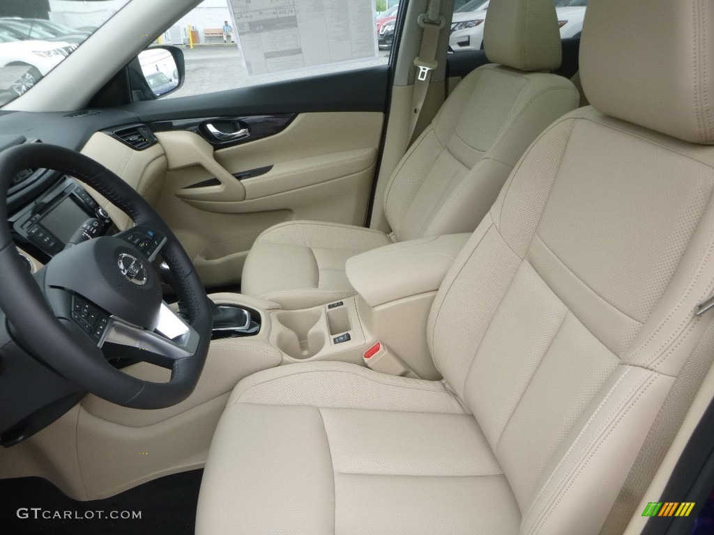 Almond Interior 2018 Nissan Rogue SL AWD Photo #127266186