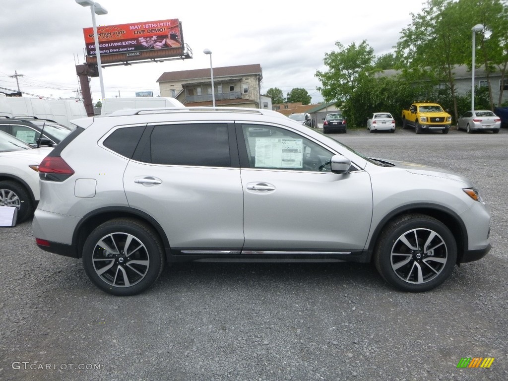 Brilliant Silver 2018 Nissan Rogue SL AWD Exterior Photo #127266456