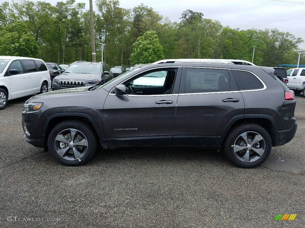 Granite Crystal Metallic 2019 Jeep Cherokee Limited 4x4 Exterior Photo #127266513