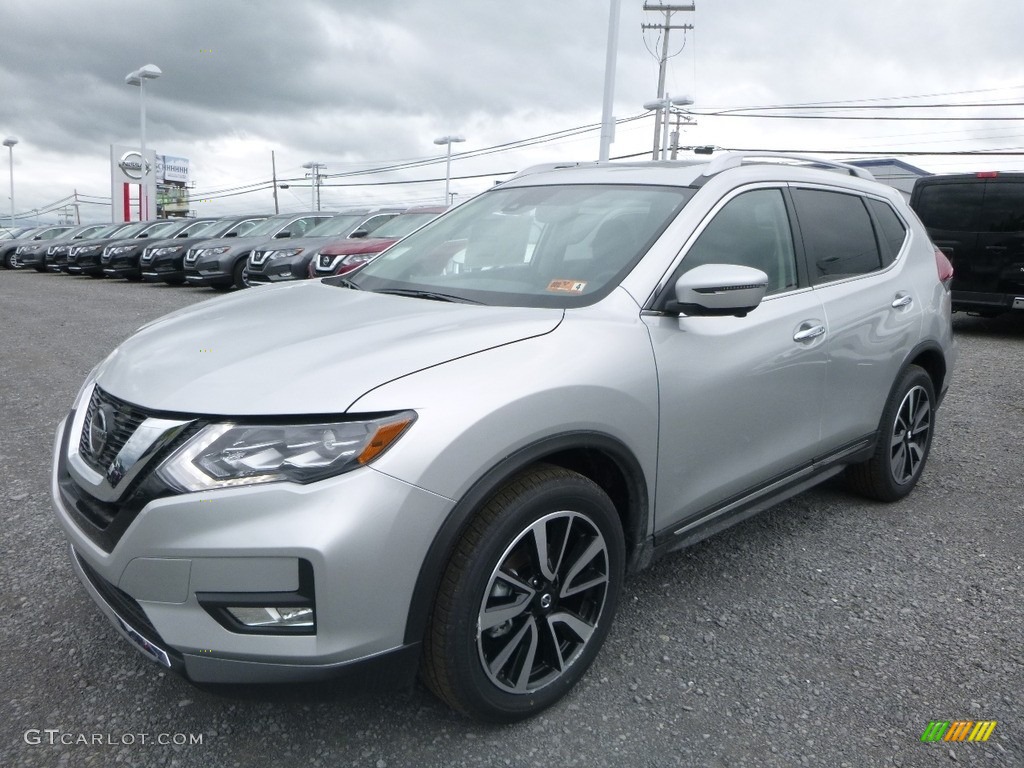 Brilliant Silver 2018 Nissan Rogue SL AWD Exterior Photo #127266597