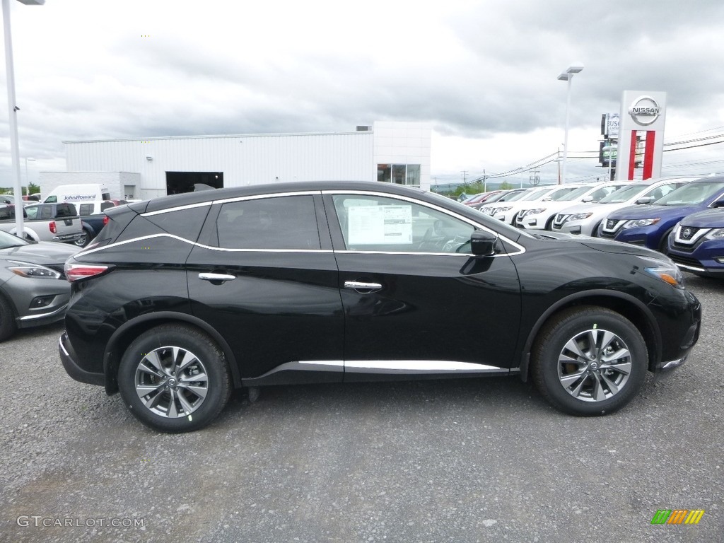 Magnetic Black 2018 Nissan Murano S AWD Exterior Photo #127267083