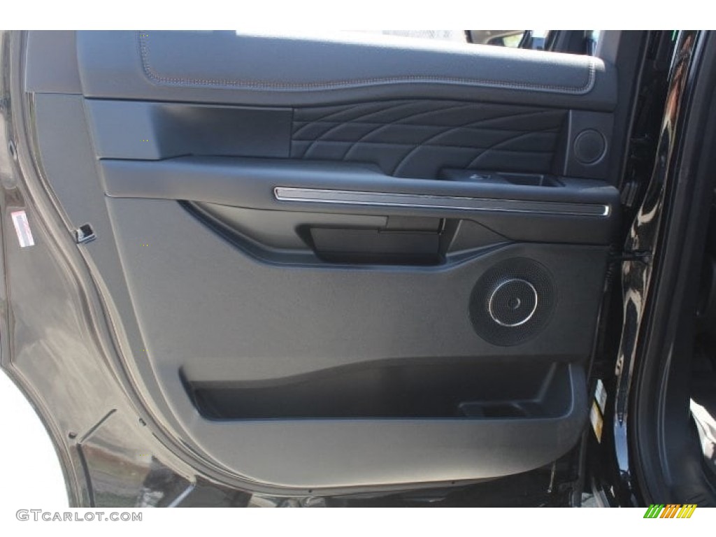 2018 Ford Expedition Platinum Max Ebony Door Panel Photo #127267185