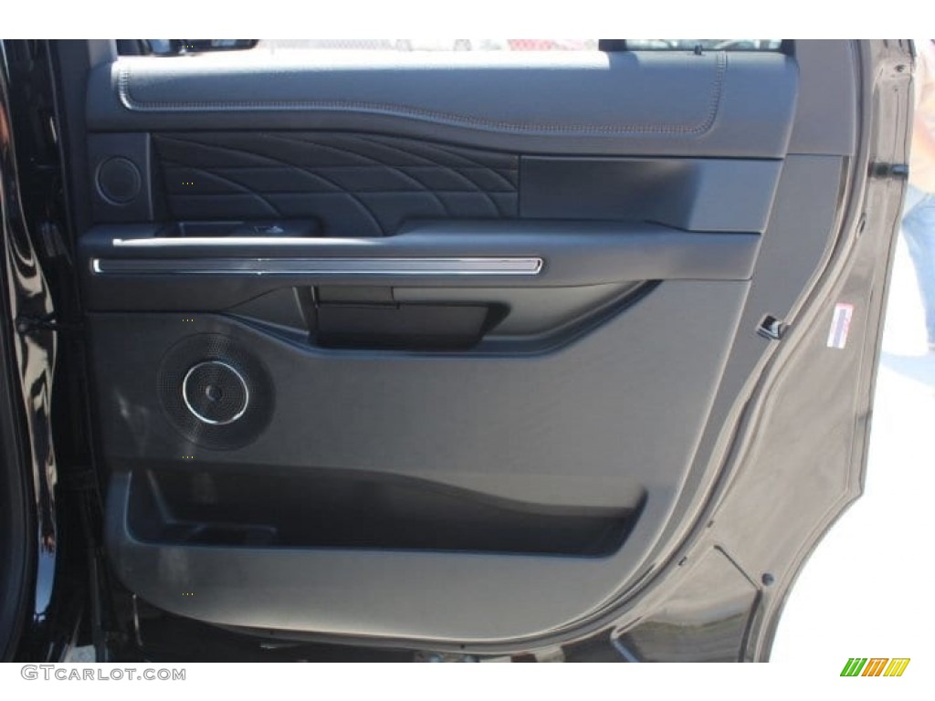 2018 Ford Expedition Platinum Max Ebony Door Panel Photo #127267317