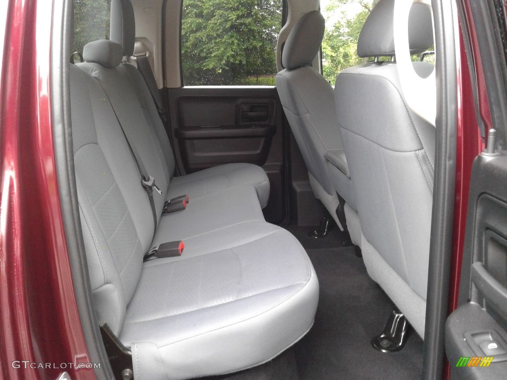 2017 1500 Express Quad Cab 4x4 - Delmonico Red Pearl / Black/Diesel Gray photo #13