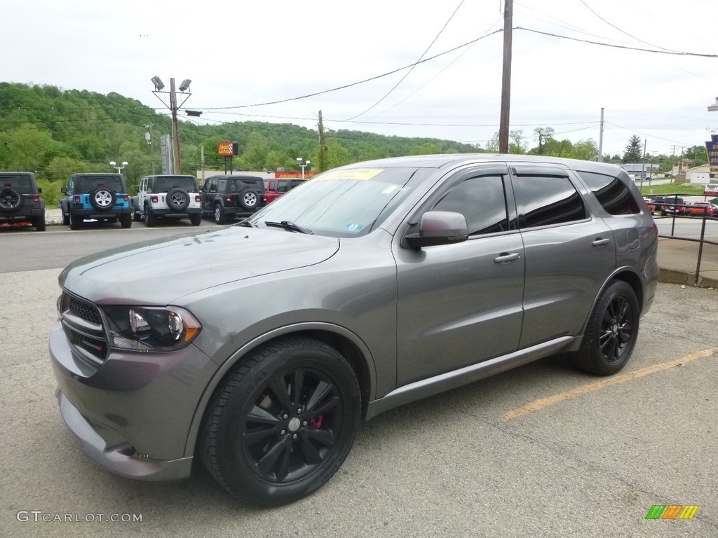2012 Durango R/T AWD - Mineral Gray Metallic / Black photo #1