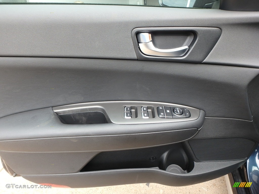 2018 Kia Optima Hybrid Premium Black Door Panel Photo #127270389