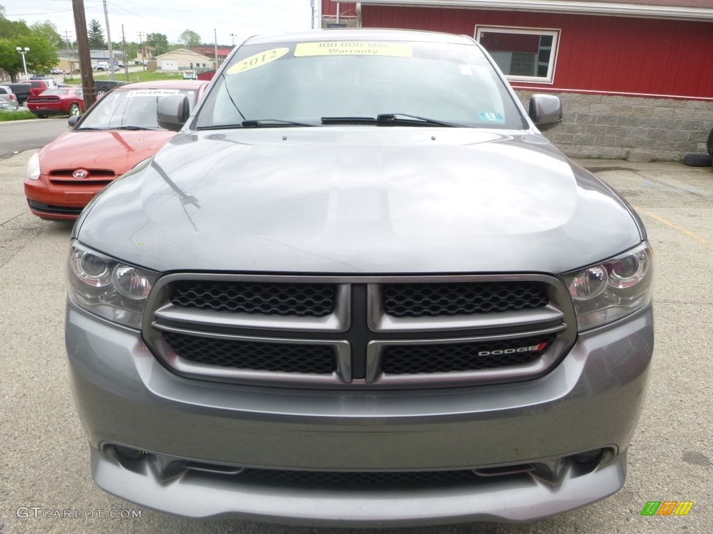 2012 Durango R/T AWD - Mineral Gray Metallic / Black photo #8