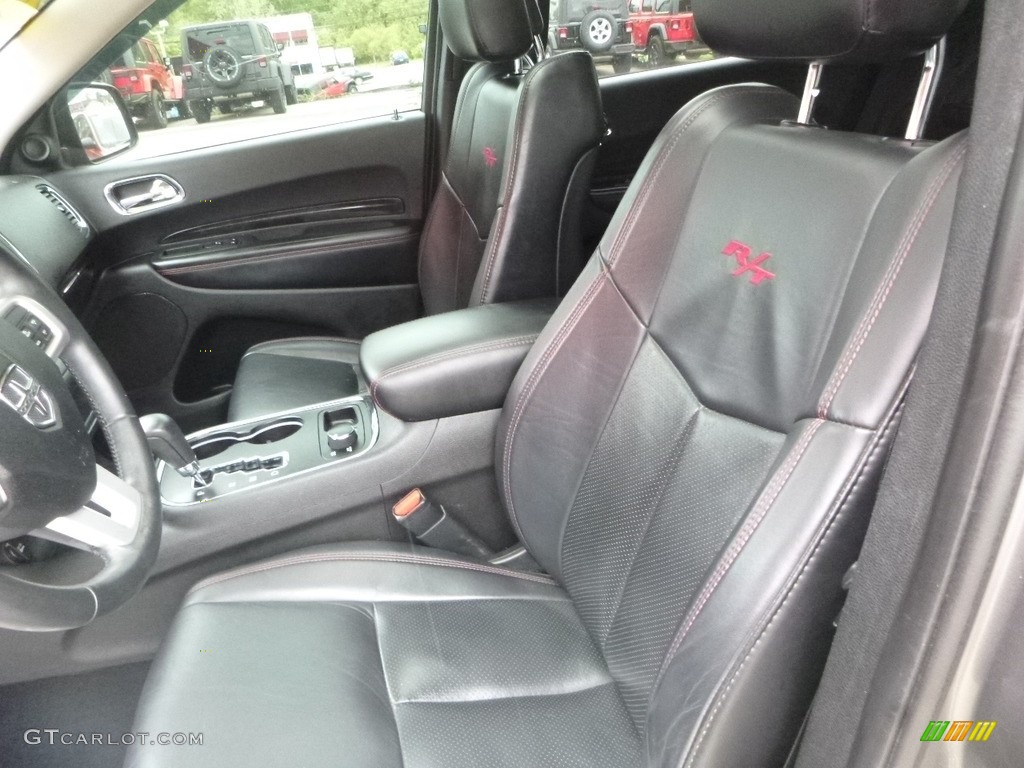 2012 Durango R/T AWD - Mineral Gray Metallic / Black photo #16