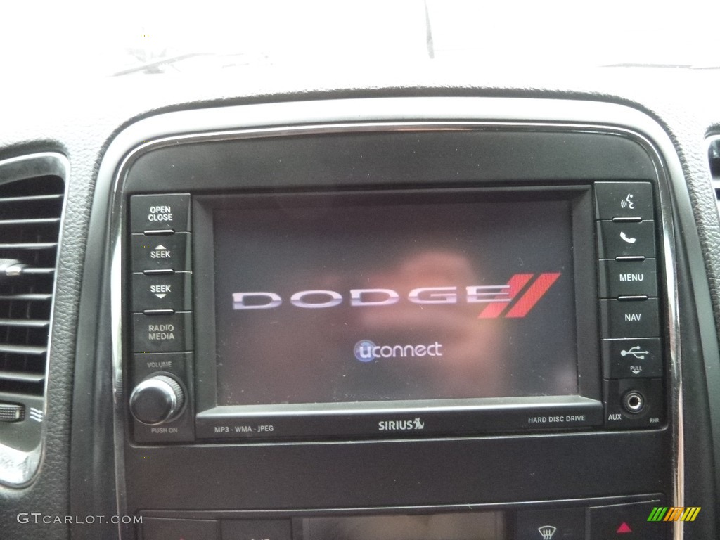 2012 Durango R/T AWD - Mineral Gray Metallic / Black photo #17