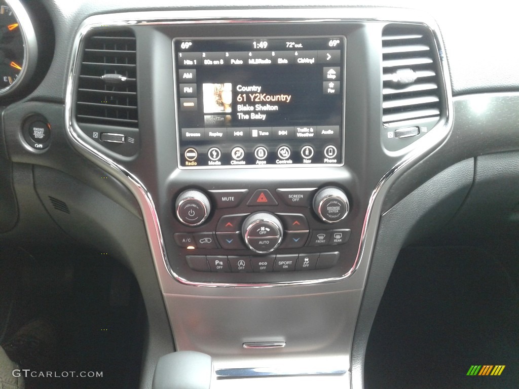 2018 Grand Cherokee Altitude 4x4 - Rhino / Black photo #22