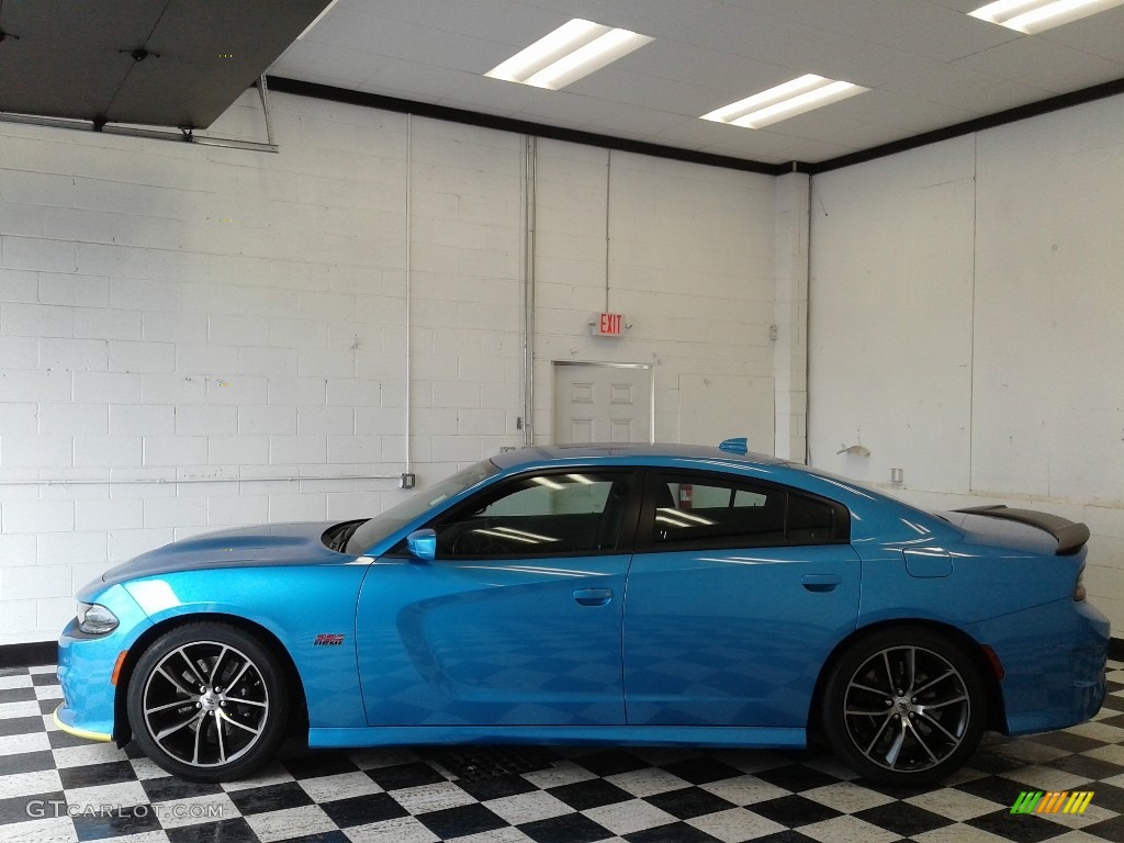 2018 Charger R/T Scat Pack - B5 Blue Pearl / Black photo #1