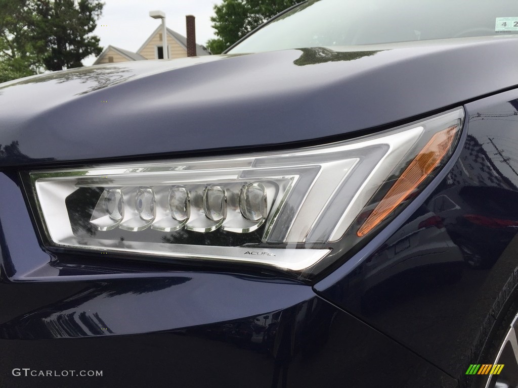 2017 MDX Technology SH-AWD - Fathom Blue Pearl / Graystone photo #34