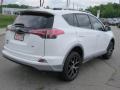 2018 Super White Toyota RAV4 SE  photo #29