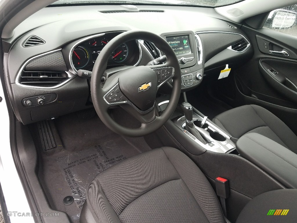 Jet Black Interior 2018 Chevrolet Malibu Hybrid Photo #127280179