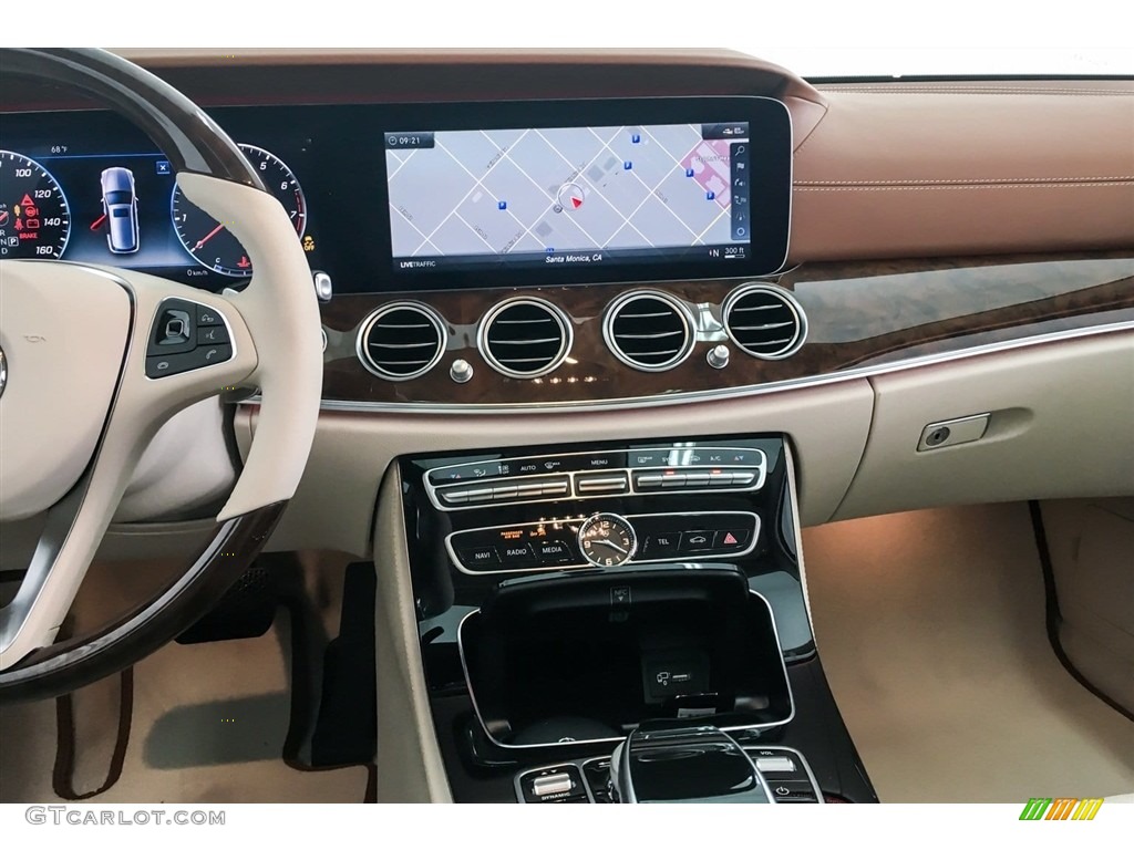 2018 E 400 4Matic Wagon - designo Diamond White Metallic / designo Macchiato Beige/Saddle Brown photo #6