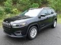 2019 Diamond Black Crystal Pearl Jeep Cherokee Latitude  photo #2