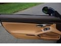 Espresso/Cognac Natural Door Panel Photo for 2018 Porsche 911 #127283461