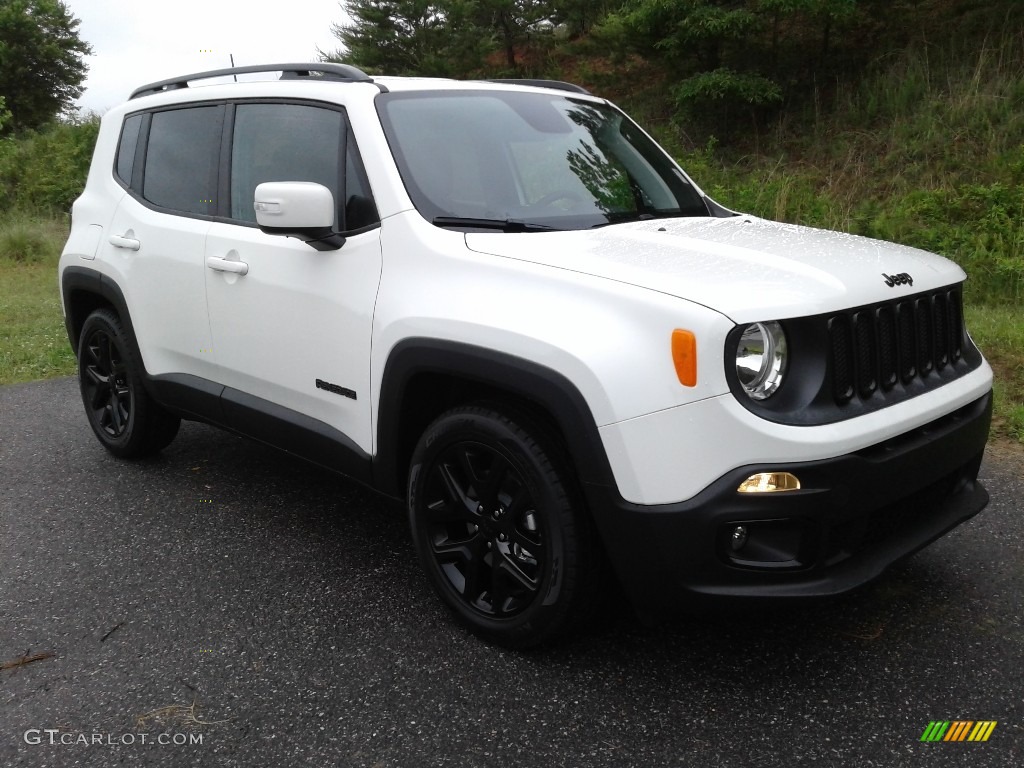 2018 Renegade Altitude - Alpine White / Black photo #4