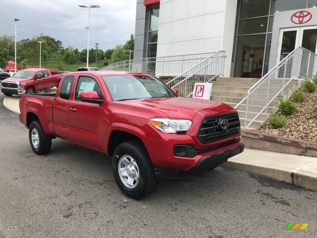Barcelona Red Metallic 2018 Toyota Tacoma SR Access Cab 4x4 Exterior Photo #127284388