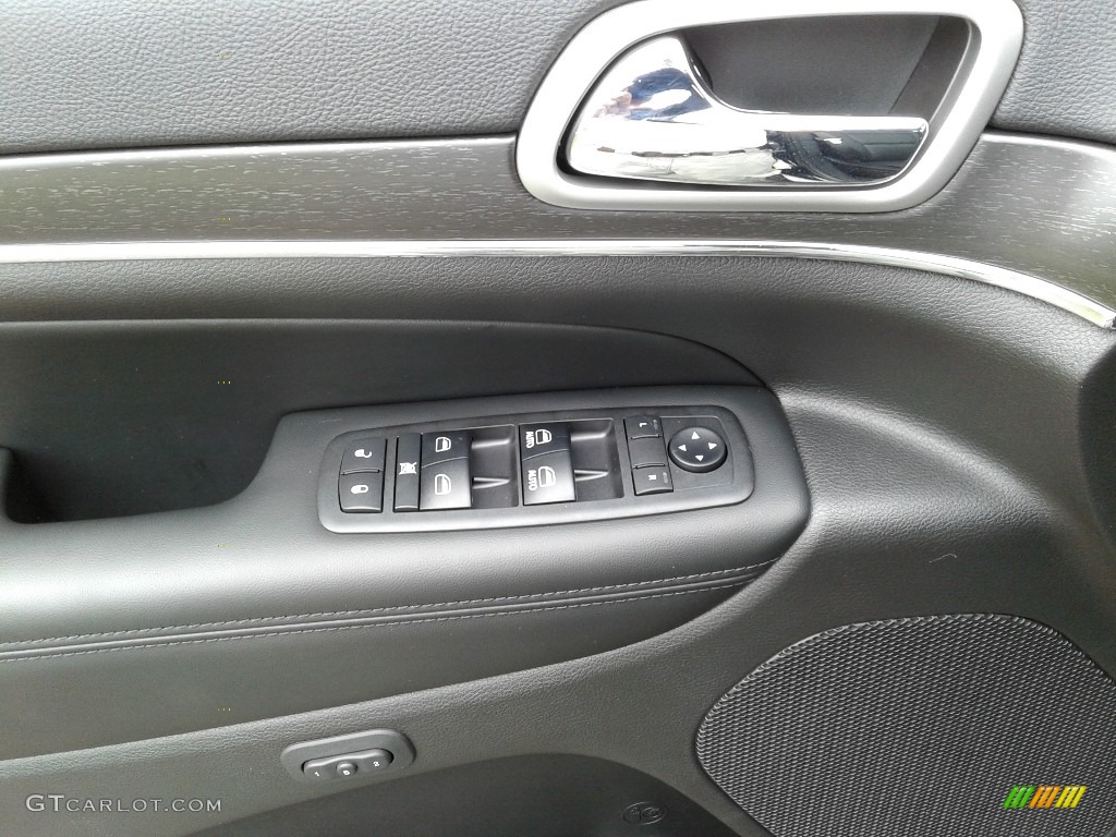 2018 Grand Cherokee Limited - Diamond Black Crystal Pearl / Black photo #8
