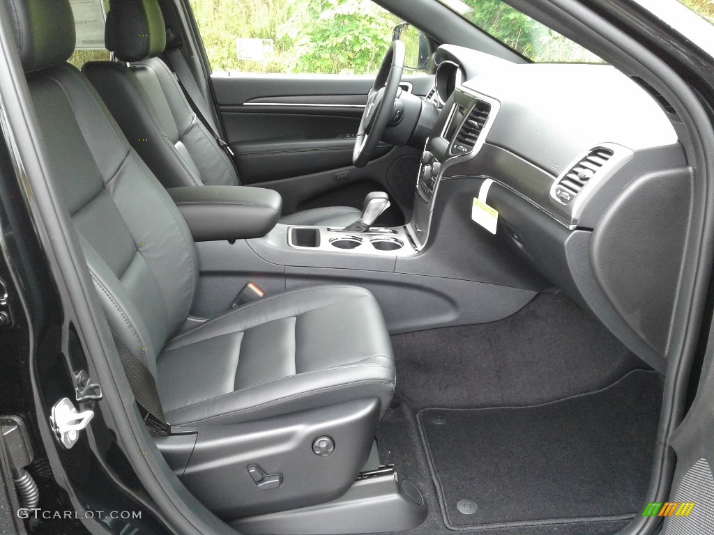 2018 Grand Cherokee Limited - Diamond Black Crystal Pearl / Black photo #15