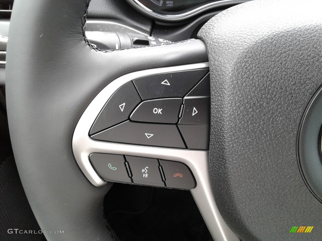 2018 Grand Cherokee Limited - Diamond Black Crystal Pearl / Black photo #17