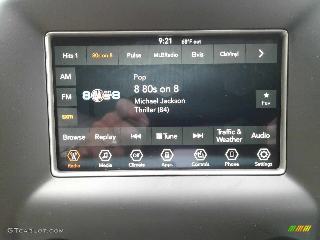2018 Grand Cherokee Limited - Diamond Black Crystal Pearl / Black photo #21