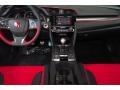 Type R Red/Black Suede Effect Dashboard Photo for 2018 Honda Civic #127288378