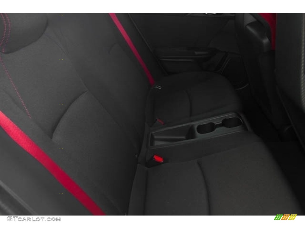 2018 Civic Type R - Crystal Black Pearl / Type R Red/Black Suede Effect photo #17