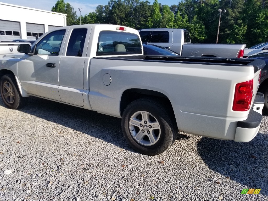 2011 Dakota Big Horn Extended Cab - Bright White / Dark Slate Gray/Medium Slate Gray photo #3