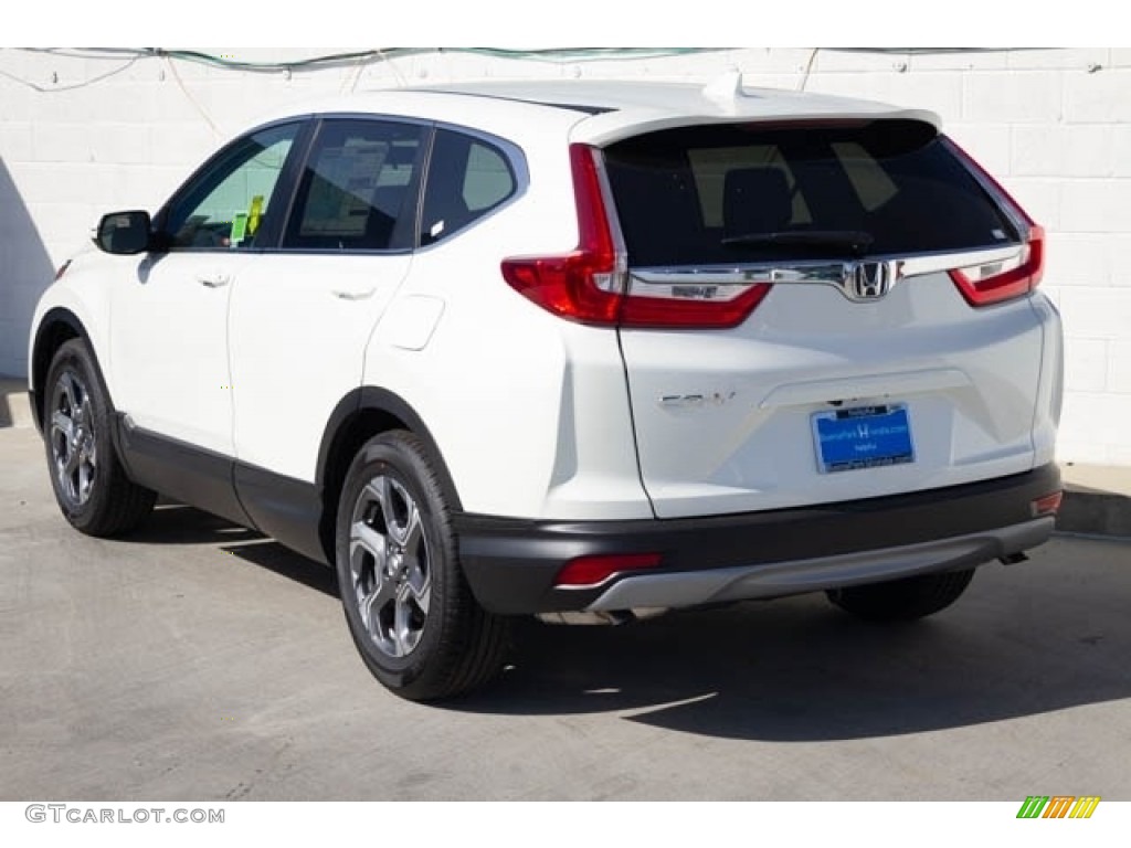 2018 CR-V EX-L - White Diamond Pearl / Black photo #2