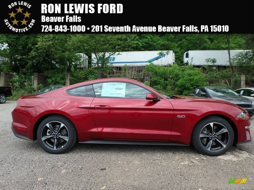 2018 Mustang GT Fastback - Ruby Red / Ebony photo #1