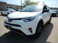 2018 Super White Toyota RAV4 SE AWD  photo #1