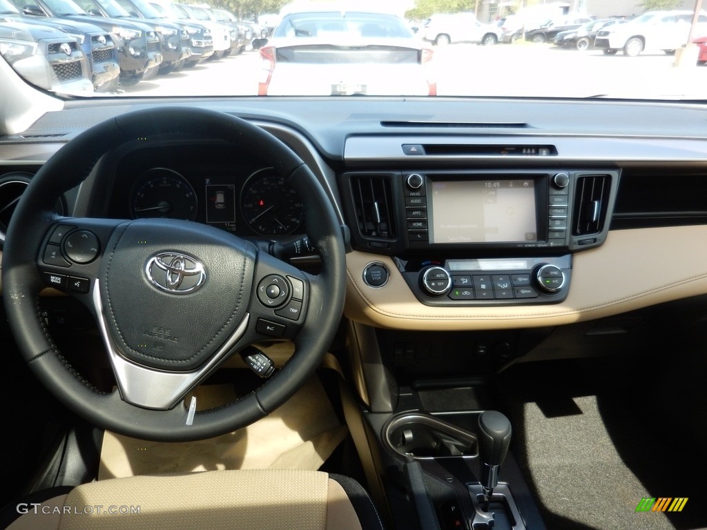2018 RAV4 XLE - Super White / Nutmeg photo #6