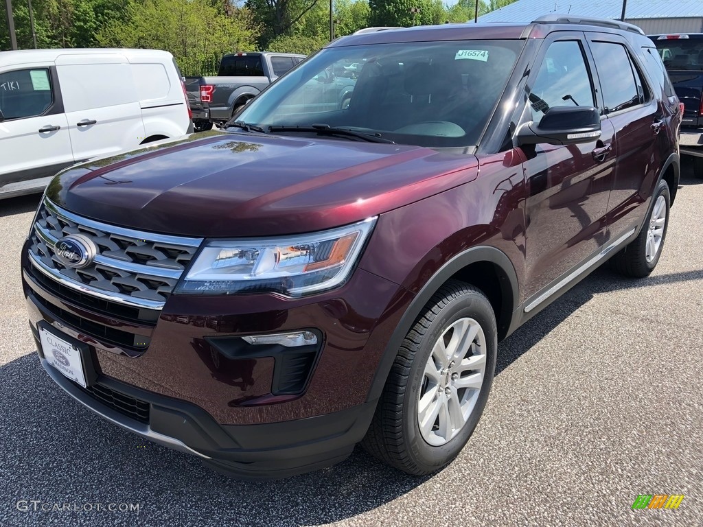 2018 Explorer XLT 4WD - Burgundy Velvet / Ebony Black photo #1