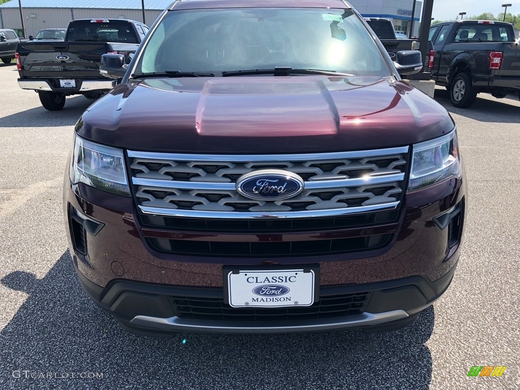 2018 Explorer XLT 4WD - Burgundy Velvet / Ebony Black photo #2